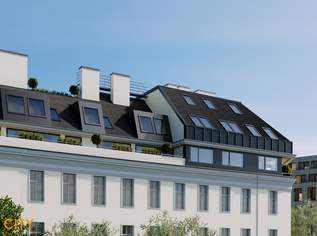 Dachtraum (Top 28), 3 Zimmer, Erstbezug, Erstklassige Ausstattung, in zentraler Lage, Wiedner Hauptstraße 70, 1175000 €, Immobilien-Wohnungen in 1040 Wieden