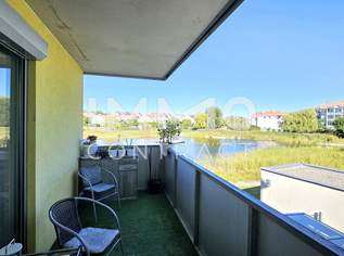 Neuer Preis! Jeden Tag Urlaubsfeeling - Exklusive 2-Zimmer-Wohnung mit großem Balkon & Seeblick, 298000 €, Immobilien-Wohnungen in 2333 Gemeinde Leopoldsdorf
