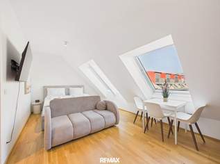 NEUBAU 2024 | STADLAU | 34 M² IM DACHGESCHOSS | VOLL MÖBLIERT – TOP 25, 220500 €, Immobilien-Wohnungen in 1220 Donaustadt