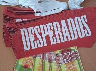 DESPERADOS BIER WIMPELKETTE / Dekoration / 3 Stück