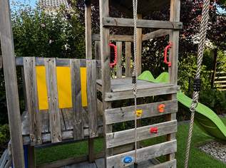 Wickey spielturm mit Schaukel, Rutsche und Sandkasten 