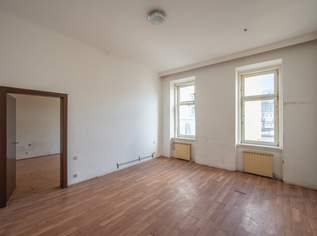 **Hannovermarkt** Sanierungsbedürftige 3-Zimmer Altbauwohnung - Airbnb/Kurzzeitvermietung erlaubt! - Balkonoption, 275000 €, Immobilien-Wohnungen in 1200 Brigittenau