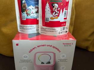 Tonie Box 2 mit Tonies Adventskalender und Tonie Mickey Mouse Tonie Box 2 mit Tonies Adventskalender und Tonie Mickey Mouse