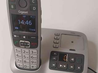 Gigaset E560A - platin - Schnurloses Senioren DECT-Telefon - Anrufbeantworter, 49 €, Marktplatz-Computer, Handys & Software in 4675 Weibern