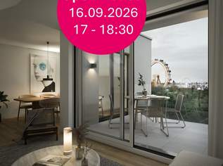 Exklusiver Wohnraum mit Ostausrichtung - grandiose Lage beim Prater!, 1283900 €, Immobilien-Wohnungen in 1020 Leopoldstadt