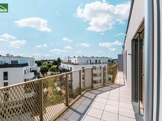 Hoch oben - Traumhafte Wohnung mit 3.Zimmer, Balkon, Geothermie mit Fussbodentemperierung im Sommer und Provisionsfrei, 440000 €, Immobilien-Wohnungen in 1210 Floridsdorf