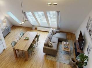 Unbefristete 3-Zimmer-Wohnung im Dachgeschoss im 15. Bezirk, nahe der U3 Johnstraße!, 1499 €, Immobilien-Wohnungen in 1150 Rudolfsheim-Fünfhaus