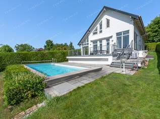 Exklusives Einfamilienhaus mit Weitblick über Wien in Hagenbrunn !, 3990 €, Immobilien-Häuser in 2102 Flandorf