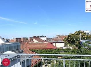 ⛱🏙 Blick auf Stephansdom: Ruheoase über den Dächern des 5. Bezirks 🏙⛱, 828000 €, Immobilien-Wohnungen in 1050 Margareten