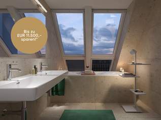 Nachhaltiges Wohnen beim Yppenplatz - Großzügige Dachgeschosswohnung - 3-Zimmer-Wohntraum, 635900 €, Immobilien-Wohnungen in 1170 Hernals