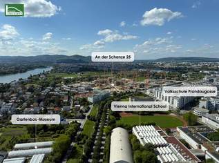 „An der Schanze“: Lebensqualität. Lage. Luxus - Exklusiv leben. Direkt am Wasser. Ab Herbst 2026., 809000 €, Immobilien-Wohnungen in 1220 Donaustadt