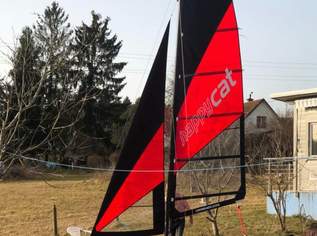Katamaran Grabner Happy Cat Hurricane mit Carbonmast inkl. Zubehör, 11900 €, Marktplatz-Sportgeräte & Zubehör in 8273 Ebersdorf