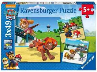 Puzzle Ravensburger PAW Patrol - Team auf 4 Pfoten 3x49, 5 €, Kindersachen-Spielzeug in 4675 Weibern