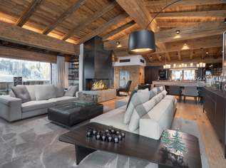 Exklusives Design Chalet mit Ski-out in Sonnenlage, 8750000 €, Immobilien-Häuser in 6365 Gemeinde Kirchberg in Tirol