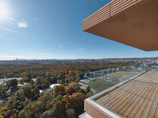 Central Park Feeling! Unverbaubarer Weitblick über Prater und Donau vom 25. Stock, Eckwohnung mit Traumterrassen und Wintergarten, 2690000 €, Immobilien-Wohnungen in 1020 Leopoldstadt