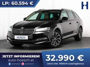 Superb Combi TDI L&K MATRIX MASSAGE LEDER AHK CANTON, 34490 €, Auto & Fahrrad-Autos in 4061 Pasching