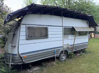 Nicht fahrbereiter Wohnwagen als Gartenhaus oder Bauhütte, 1500 €, Auto & Fahrrad-Wohnwagen & Anhänger in 3150 Gemeinde Wilhelmsburg