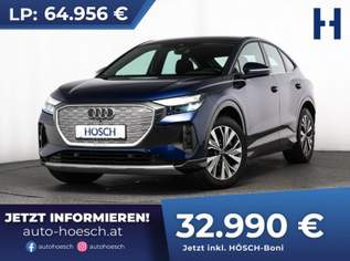 Q4 e-tron SB 40 Adv. ASSISTENZ ACC WÄRME 19'' CARPLAY ++, 34990 €, Auto & Fahrrad-Autos in 2512 Katastralgemeinde Tribuswinkel Q4 e-tron SB 40 Adv. ASSISTENZ ACC WÄRME 19'' CARPLAY ++, 34990 €, Auto & Fahrrad-Autos in 2512 Katastralgemeinde Tribuswinkel