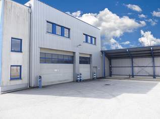 Großzügige Lagerhalle(n) mit Bürofläche, LKW Zufahrt, Rampen und Rolltoren zu mieten!, 7415 €, Immobilien-Gewerbeobjekte in 7532 Litzelsdorf