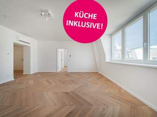Moderne 2-Zimmer-Dachgeschosswohnung – Erstbezug mit Wohlfühlfaktor! - jetzt inklusive Küche!, 650000 €, Immobilien-Wohnungen in 1040 Wieden