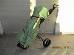 GOLF BAG und TROLLEY (für Damen)