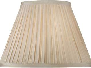 Textillampenschirm (3 Stück) Orig. verp. plissiert sandfarben 25,4 x 16,6 x 12,7 cm, max 60W, 50 €, Haus, Bau, Garten-Geschirr & Deko in 1140 Penzing