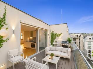 Sandleiten 64 | Exklusive 2-Zimmer-Dachgeschosswohnung mit Terrasse und Klimaanlage, 464000 €, Immobilien-Wohnungen in 1170 Hernals