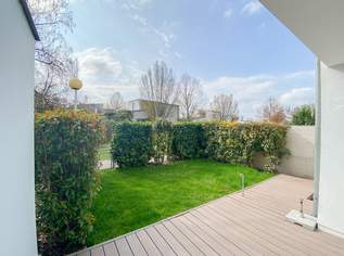 Schöne Wohnung mit Eigengarten am Golfplatz Süßenbrunn, 1490 €, Immobilien-Wohnungen in 1220 Donaustadt