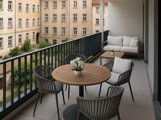 Moderne Balkonwohnung mit Innenhofblick – zentral bei der U-Bahn, 329000 €, Immobilien-Wohnungen in 1160 Ottakring