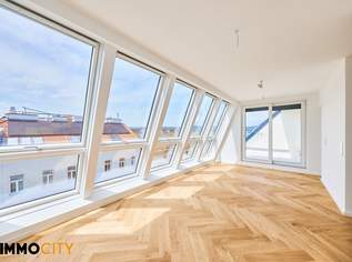 Exklusive 4-Zimmer-Wohnung mit 43 m² Panoramaterrasse – Familienhit im DG, 978000 €, Immobilien-Wohnungen in 1160 Ottakring