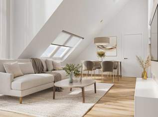 Südseitige Dachterrassen-Maisonette in Ruhelage | 3,5 Zimmer | Erstbezug, 753000 €, Immobilien-Wohnungen in 1210 Floridsdorf