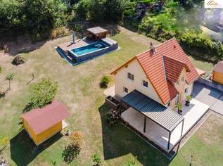 Exklusives Einfamilienhaus auf 2.212 m² Grundstück in ruhiger Wohnlage mit Pool, 697000 €, Immobilien-Häuser in 2625 Gemeinde Schwarzau am Steinfeld