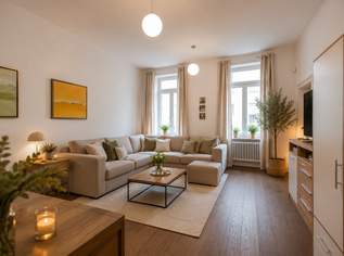 Ruhelage zum Innenhof: 2-Zimmer-Altbau mit Balkon, 490000 €, Immobilien-Wohnungen in 1030 Landstraße