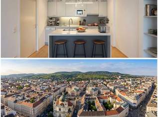 Moderne 2-Zimmer Wohnung 49,5 m² mit Aufzug im 7. Bezirk – Top Lage & Energieeffizient!, 1275 €, Immobilien-Wohnungen in 1070 Neubau