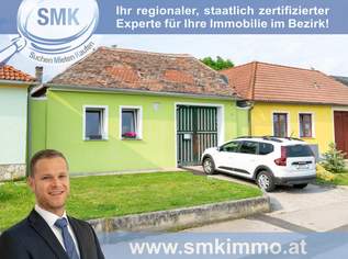 Sanierungsbedürftiges Wohnhaus mit großem Garten!, 119000 €, Immobilien-Häuser in 2061 Gemeinde Hadres