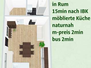 30m2 Garconniere in Rum, Bus mind. alle 15min nach IBK (in 15min), 770 €, Immobilien-Wohnungen in 6063 Marktgemeinde Rum