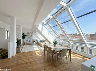 Marie | Licht. Luft. Lebensqualität – große Dachgeschoßwohnung mit Terrasse, 1099000 €, Immobilien-Wohnungen in 1180 Währing Marie | Licht. Luft. Lebensqualität – große Dachgeschoßwohnung mit Terrasse, 1099000 €, Immobilien-Wohnungen in 1180 Währing