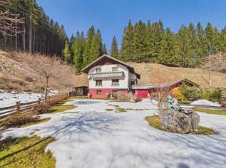 Großzügiges Haus mit Garten & Bergblick - Nähe Turracher Höhe & Bad Kleinkirchheim, 310000 €, Immobilien-Häuser in 9565 Ebene Reichenau