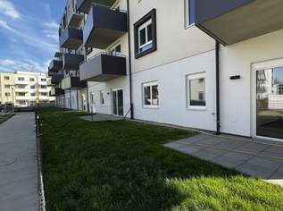 Erstbezug „ein viertel grün in Wiener Neustadt“ – 2-Zimmer-Gartenwohnung für Singles & Paare, 670.57 €, Immobilien-Wohnungen in Niederösterreich