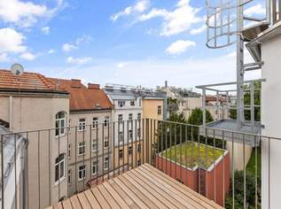 ERSTBEZUG ! Exklusives 77 m²Dachwohnung in generalsanierten, historischem Gebäude (Top 20), 647000 €, Immobilien-Wohnungen in 1150 Rudolfsheim-Fünfhaus