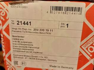Querlenker für Mercedes, 35 €, Auto & Fahrrad-Teile & Zubehör in 2201 Gemeinde Hagenbrunn