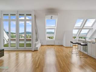 HOCH OBEN, WEIT BLICKEND - LOFTARTIGE DACHGESCHOSSWOHNUNG, 2600 €, Immobilien-Wohnungen in 1130 Hietzing