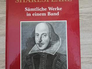 Hardcoverausgabe " William Shakespeare Sämtliche Werke in einem Band“, 1035 Seiten"., 8 €, Marktplatz-Bücher & Bildbände in 1140 Penzing