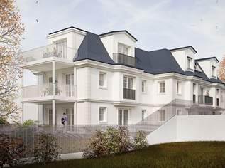 Luxuriöse Dachgeschoßwohnung in 1130 Wien: Erstbezug mit Balkon und Stellplatz!, 4582.87 €, Immobilien-Wohnungen in 1130 Hietzing