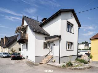 Einfamilienhaus mit Garten und Garage im Zentrum von Sierning!, 288000 €, Immobilien-Häuser in 4522 Sierning