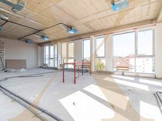 Einzigartige Neubau Büro-/ Praxisflächen im Bauprojekt "Med Cube Linz Mitte" zu vermieten!, 1571.12 €, Immobilien-Gewerbeobjekte in Oberösterreich