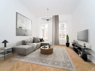 Generalsaniertes Altbaujuwel am Graben: 3-Zimmer-Traumwohnung in Bestlage, 2699.59 €, Immobilien-Wohnungen in 1010 Innere Stadt