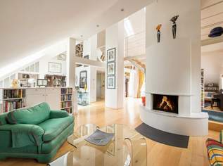 Großzügiges Penthouse auf Jahrhundertwendehaus mit großen Terrassen und Grünblick in Grinzing, 1850000 €, Immobilien-Wohnungen in 1190 Döbling