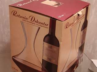 Rotwein-Dekanter, 25 €, Haus, Bau, Garten-Geschirr & Deko in 1210 Floridsdorf