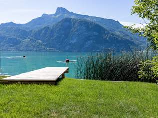 Exklusive Gartenwohnung am Mondsee - Traumhafter Seeblick und eigener Badeplatz! PROVISIONSFREI, 1126000 €, Immobilien-Wohnungen in 5310 Mondsee